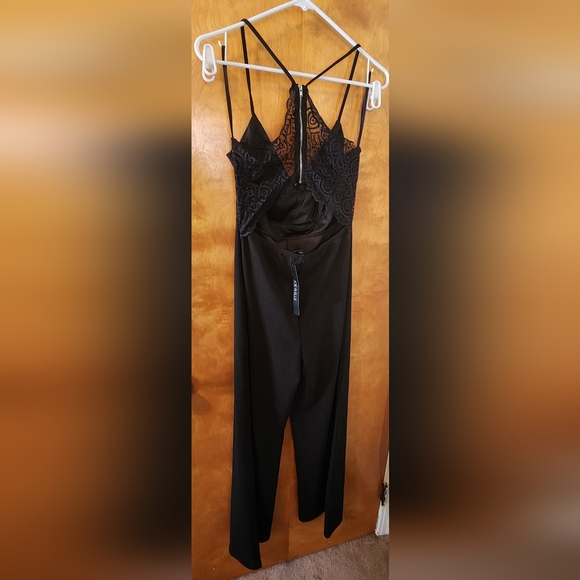 NWT large black jumpsuit - Picture 5 of 6